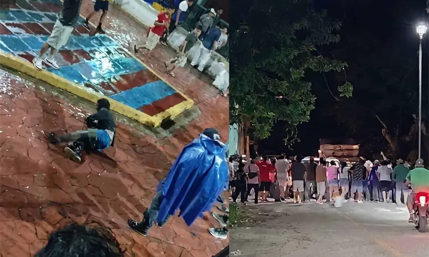 Linchan a uno de los presuntos implicados en feminicidio de niña y su abuelita en Ostuacán, Chiapas