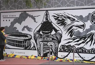 Revelan un mural en honor a Guillermo Ochoa en el Estadio Banorte, por su trayectoria con el Am&eacute;rica