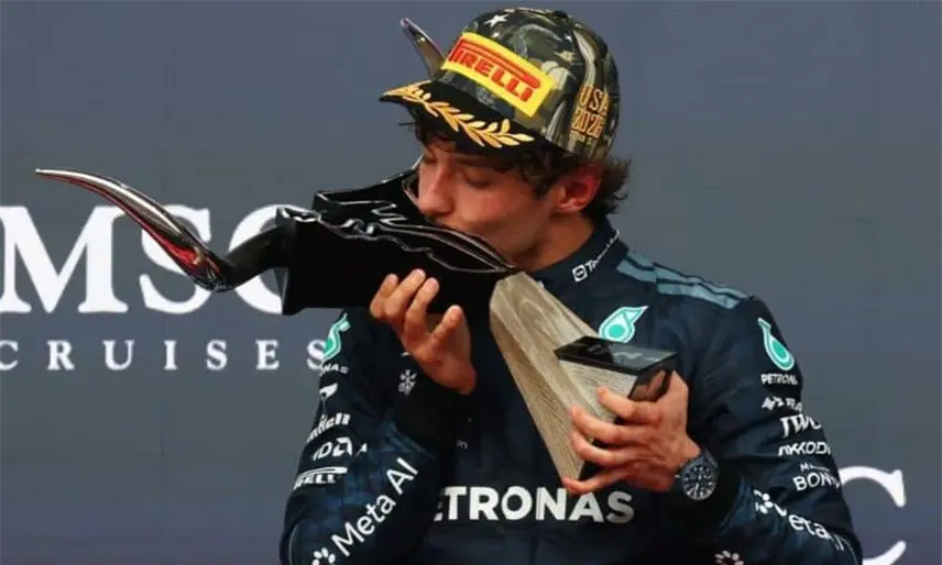 Kimi Antonelli gana el GP de EE.UU., y acaricia el título de la F1