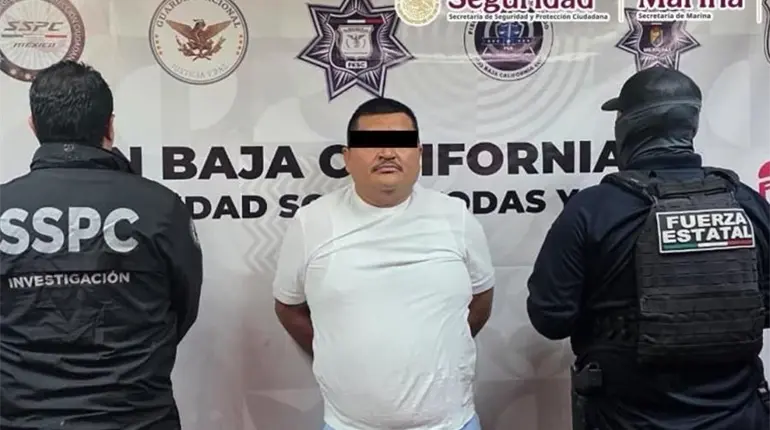 Detienen a presunto operador de "Los Rusos" en Mexicali