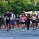 Entre sombreros, m&uacute;sica banda y paliacates, 500 corredores participan en el Vaque Run de 5km