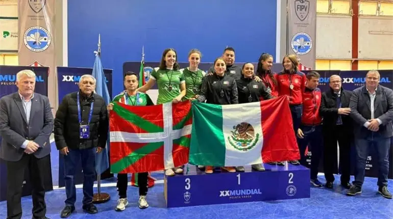 M&eacute;xico destaca en campeonato Mundial Absoluto de Pelota Vasca 2026 en Argentina