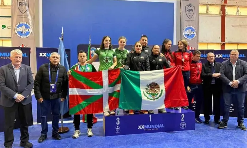 México destaca en campeonato Mundial Absoluto de Pelota Vasca 2026 en Argentina