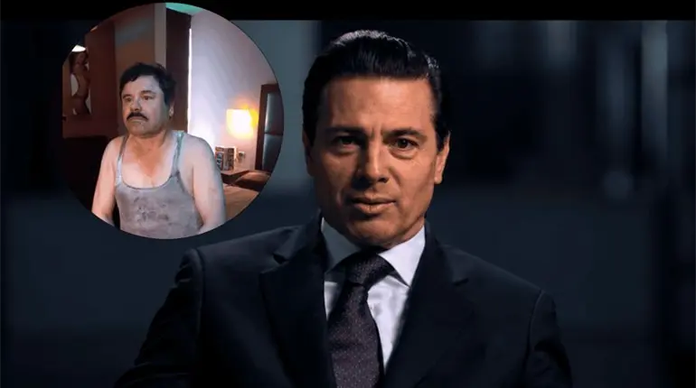 Pe&ntilde;a Nieto reaparece en la serie documental Cisne Negro y recuerda la fuga de "El Chapo"