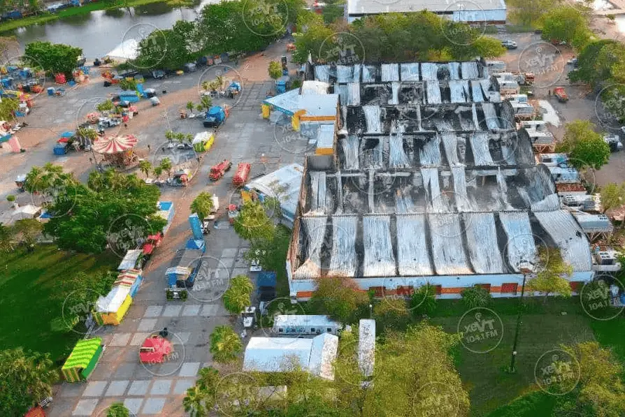 Listo peritaje del incendio de la Nave 1, pero es privado: FGE
