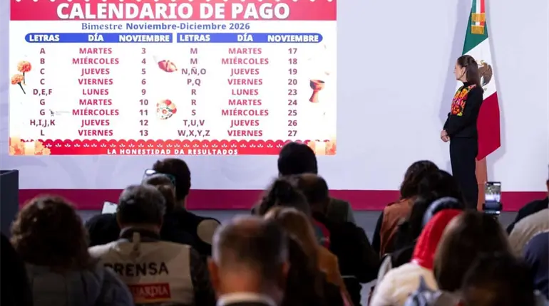 Inicia dispersi&oacute;n de pagos del &uacute;ltimo bimestre del a&ntilde;o para Pensiones y Programas del Bienestar