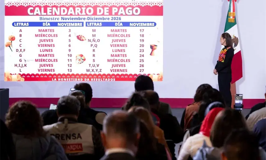 Inicia dispersión de pagos del último bimestre del año para Pensiones y Programas del Bienestar
