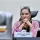 Avala Sheinbaum renuncia de Taddei al INE, pero condena ataques mis&oacute;ginos en su contra