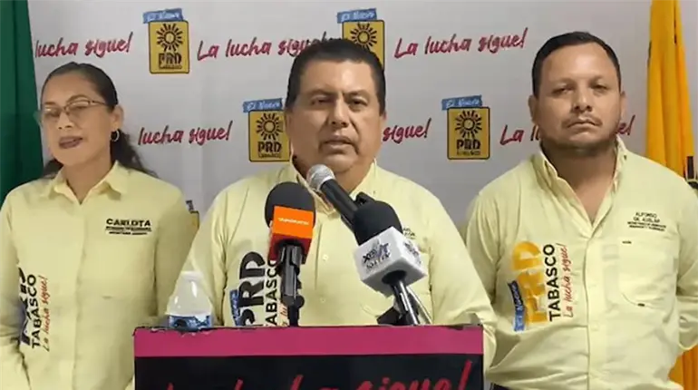 PRD oficializa cambio en su suplente de representante electoral ante el IEPC