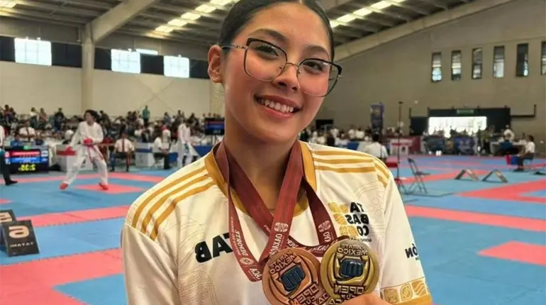 La karateka tabasque&ntilde;a Ana Quiroz fue convocada para la Gimnasiada con M&eacute;xico en R&iacute;o de Janeiro