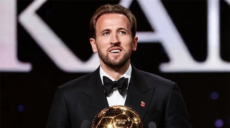 Harry Kane conquista su primer Bal&oacute;n de Oro y supera a Mbapp&eacute; y Lamine Yamal