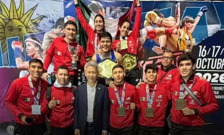México conquista el tercer lugar del Panamericano de Muaythai 2026 en Uruguay