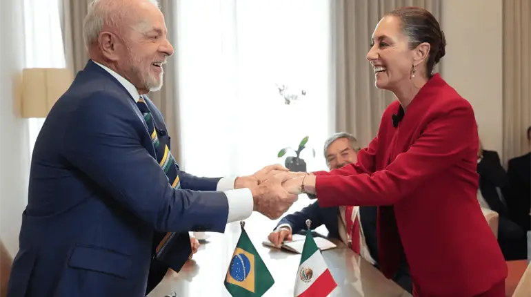 "Seguiremos juntos": responde Lula a felicitaci&oacute;n de Sheinbaum