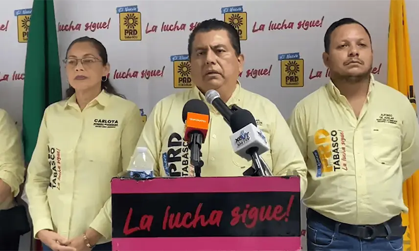 Si detenciones de funcionarios de Zapata y Paraíso no están bien sustentados autoridades "quedarán en evidencia": PRD