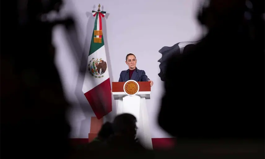 "Este grupo se reunió con el presidente del PRI y luego cierran carreteras", cuestiona Sheinbaum protestas de la Canacar
