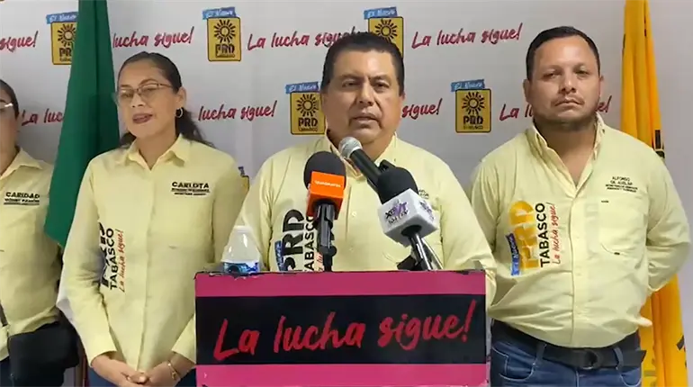 PRD oficializa cambio en su suplente de representante electoral ante el IEPC