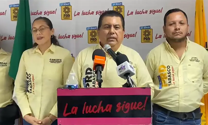 PRD oficializa cambio en su suplente de representante electoral ante el IEPC