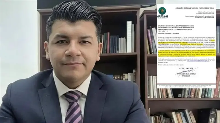 Citan Comisiones de Transparencia y Anticorrupci&oacute;n a cotralor del INE para que comparezca en la C&aacute;mara de Diputados
