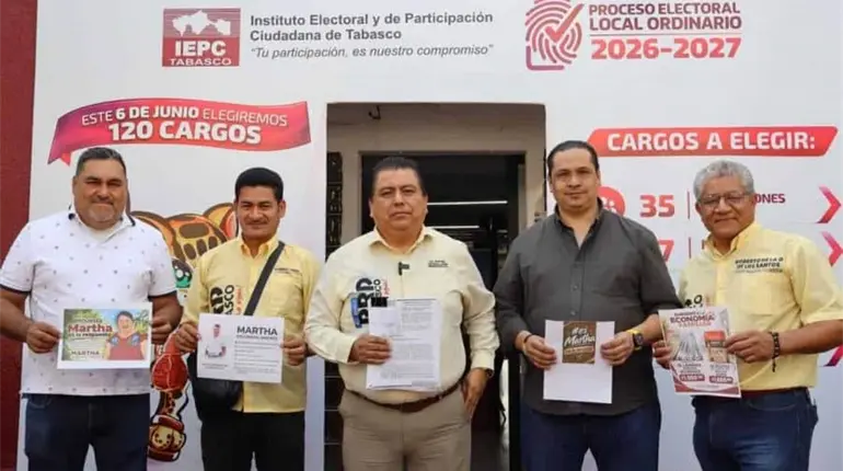 "De cinismo" considera PRD Tabasco declaraciones de Martha Colorado