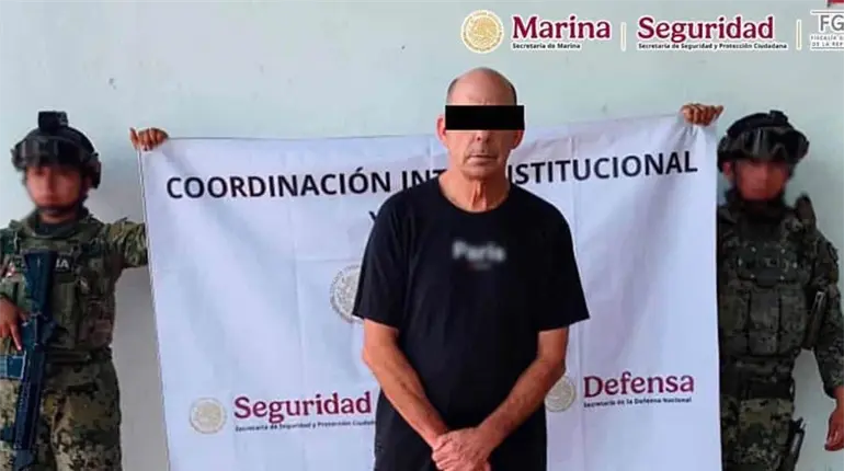 Detienen en M&eacute;rida a estadounidense que es buscado por fraude y robo de identidad