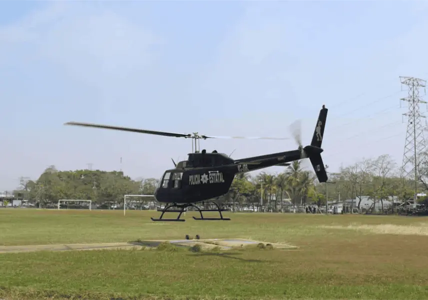 Analiza SSPC "jubilar" al helicóptero ´El Colibrí´ Analiza SSPC "jubilar" al helicóptero ´El Colibrí´
