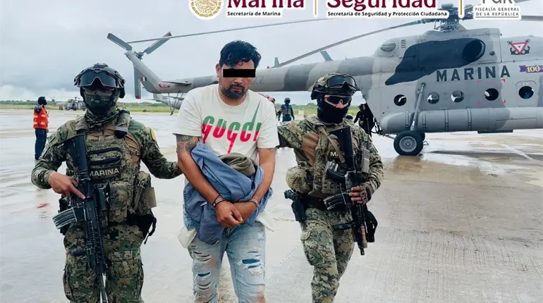 Detienen a El Sem&aacute;foro, se&ntilde;alado como presunto operador del CJNG y sucesor del Tanque