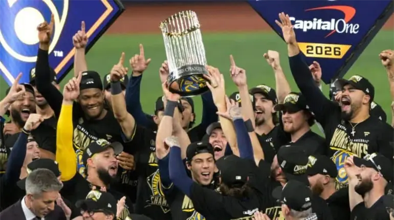 Cerveceros de Milwaukee ganan su primera Serie Mundial