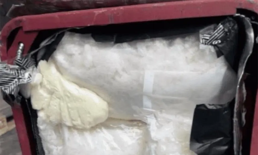 Aseguran 10 kilos de metanfetamina en AICM que serían enviados a Australia