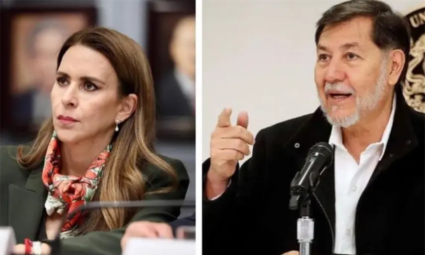 Hágalo abiertamente y con huevos: Viggiano confronta a Noroña por presuntas alusiones en su contra