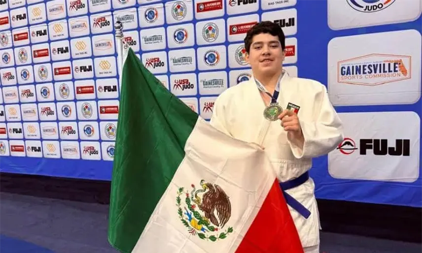 El tabasqueño Maddox Argüelles gana medalla de oro en el Panamericano de Judo en Florida