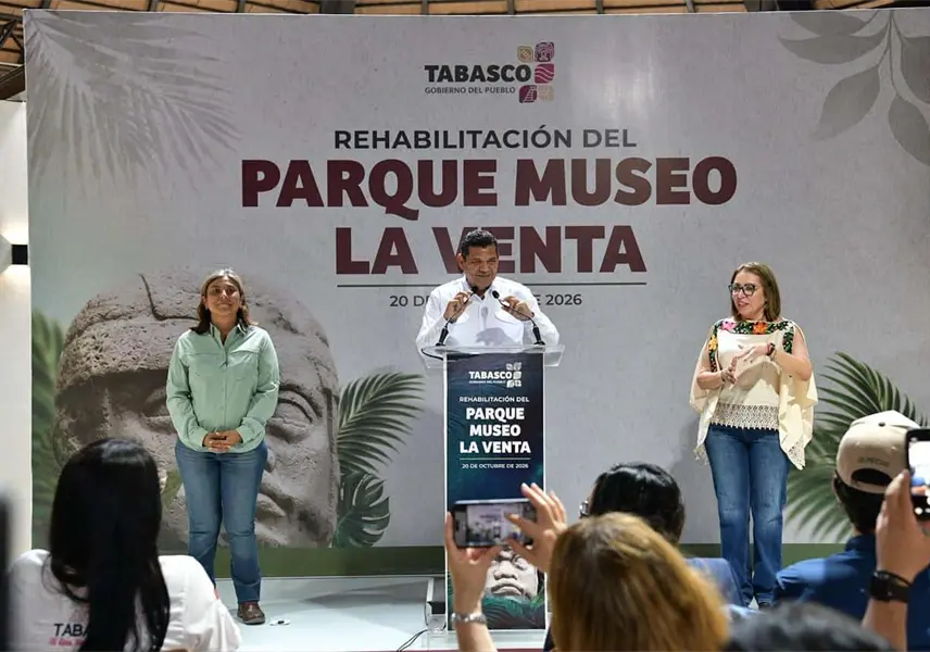 Gobierno gastó 40% más del presupuesto anunciado para rehabilitar Museo La Venta: Audelino Gobierno gastó 40% más del presupuesto anunciado para rehabilitar Museo La Venta: Audelino