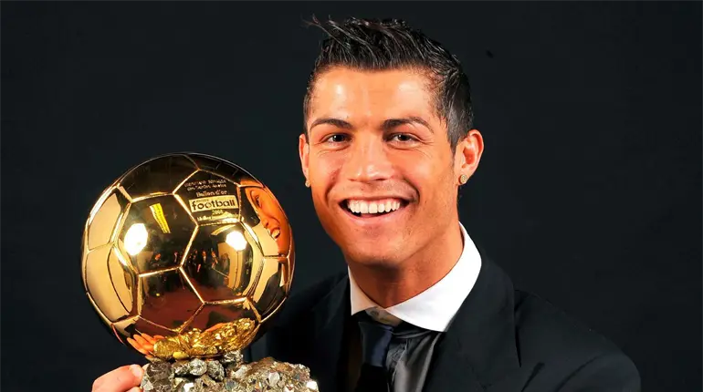Cristiano Ronaldo gana el Premio "BOAT" a mejor Bal&oacute;n de Oro en la historia