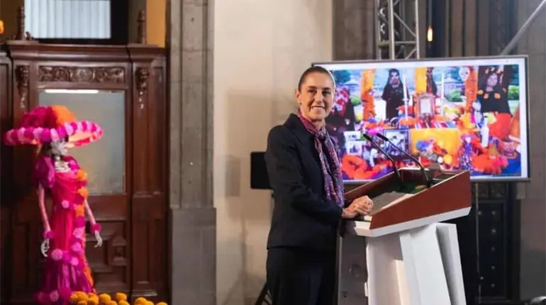 D&iacute;a de Muertos es una celebraci&oacute;n de orgullo para M&eacute;xico: Sheinbaum