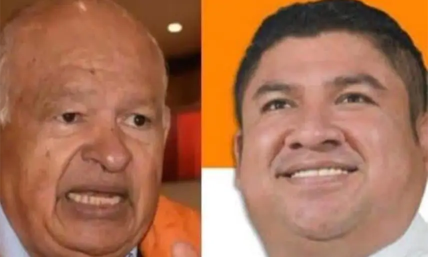 Choca Pedro Jiménez León con dirigente de MC en Centla