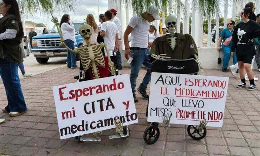 Trabajadores del IMSS vuelven a las calles de CDMX y tres estados más