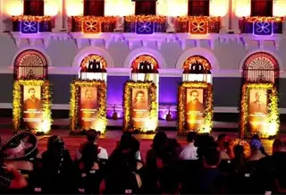 Inauguran muestra "Entre Catrinas y Memorias" en Plaza de Armas dedicada a personajes hist&oacute;ricos de Tabasco