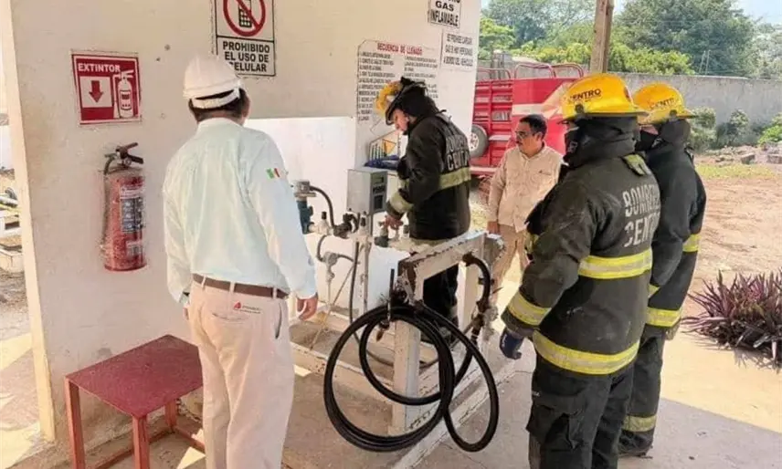 Asegura FGR Tabasco 3,500 litros de gas LP en el municipio de Centro