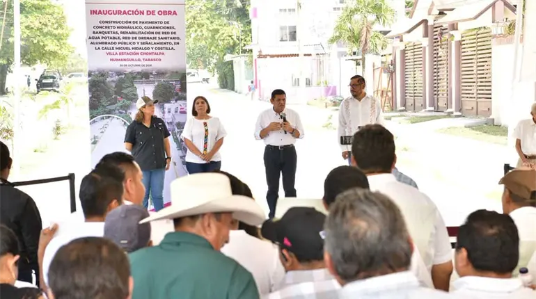 Gobierno anuncia telebachillerato en Villa Estaci&oacute;n Chontalpa para 2027
