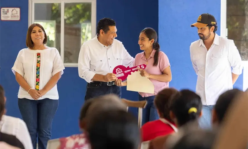 Anuncia May nuevas entregas de vivienda del Infonavit en Tabasco