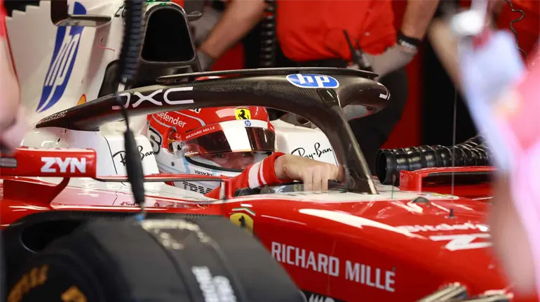 Arranca el GP de la CDMX; Leclerc, el mejor en las pr&aacute;cticas libres