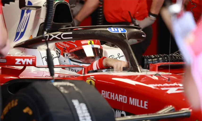 Arranca el GP de la CDMX; Leclerc, el mejor en las prácticas libres