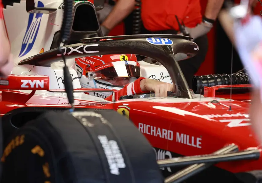 Arranca el GP de la CDMX; Leclerc, el mejor en las pr&aacute;cticas libres