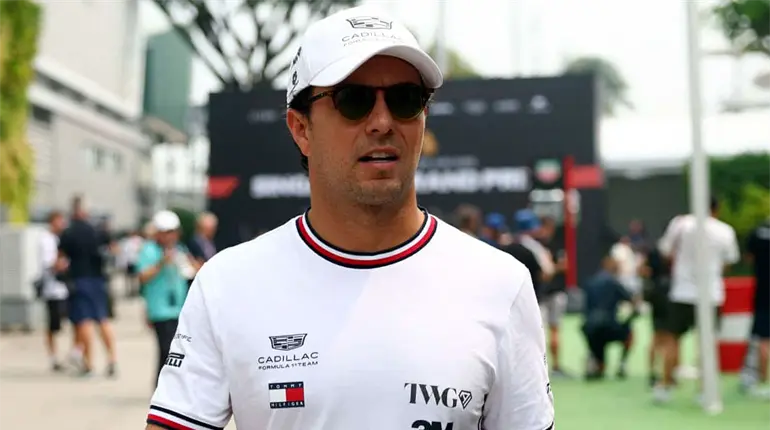 Por una enfermedad, "Checo" P&eacute;rez estuvo ausente en el Fan Fest del GP de M&eacute;xico